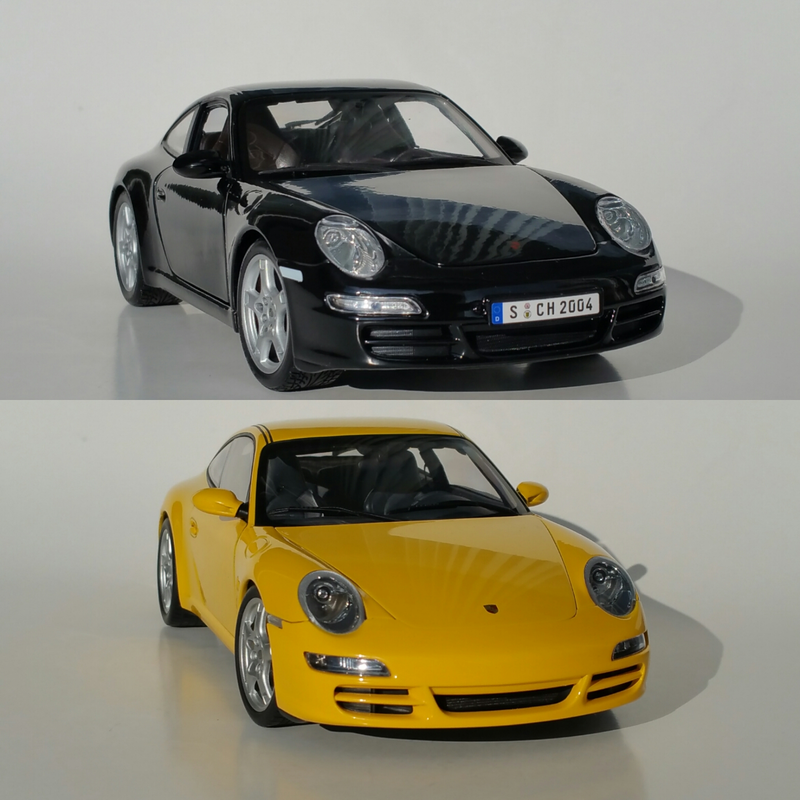 Illustration for article titled Teutonic Tuesday Battle: Porsche 911 Carrera S, AUTOart vs. Maisto